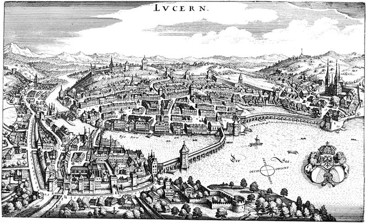 Historic Map Lucerne